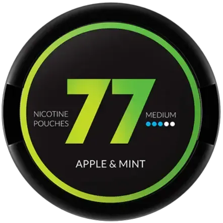 77 Apple & Mint-Nicotine Pouches-SnusBox