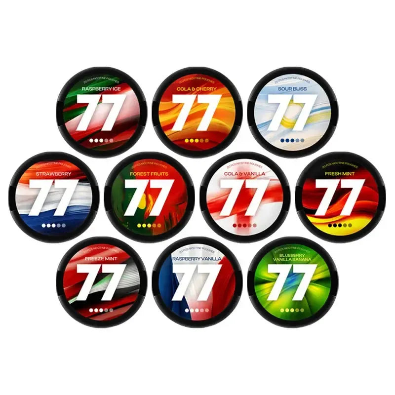 77 FWC World Cup Multi-Pack (10 Flavours)-Nicotine Pouches-SnusBox