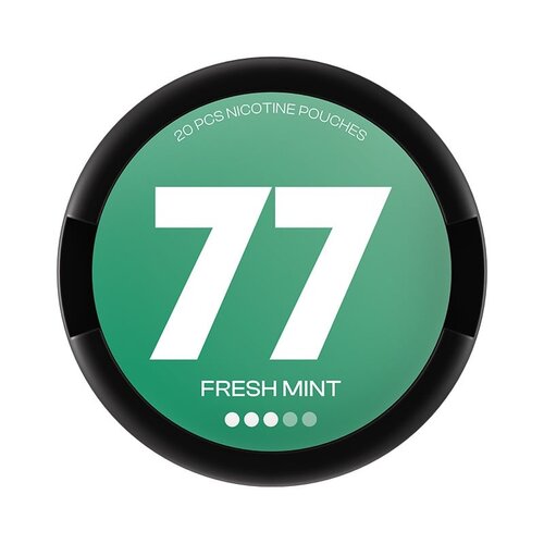 77 Fresh Mint-Nicotine Pouches-SnusBox