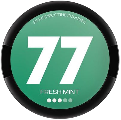 77 Fresh Mint-Nicotine Pouches-SnusBox