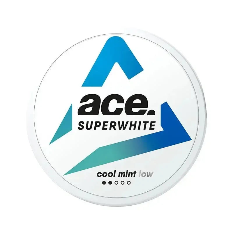 Ace Cool Mint Low-Nicotine Pouches-SnusBox