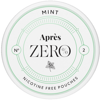Aprés No.2 Mint Zero-Nicotine Pouches-SnusBox