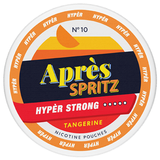 Après Tangerin Spritz Hyper Strong-Nicotine Pouches-SnusBox