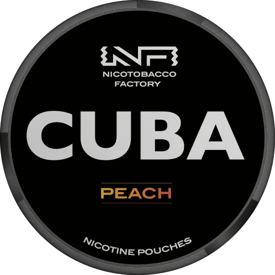 Cuba Black Peach – Snusbox