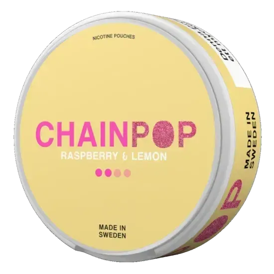 Chainpop Raspberry Lemon-Nicotine Pouches-SnusBox