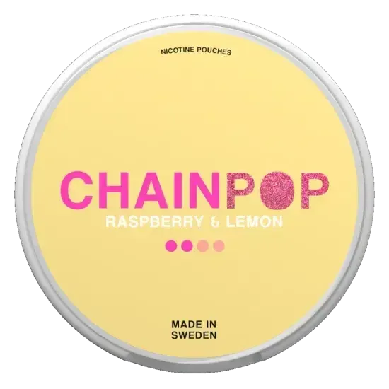 Chainpop Raspberry Lemon-Nicotine Pouches-SnusBox