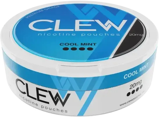 Clew Cool Mint 20mg-Nicotine Pouches-SnusBox