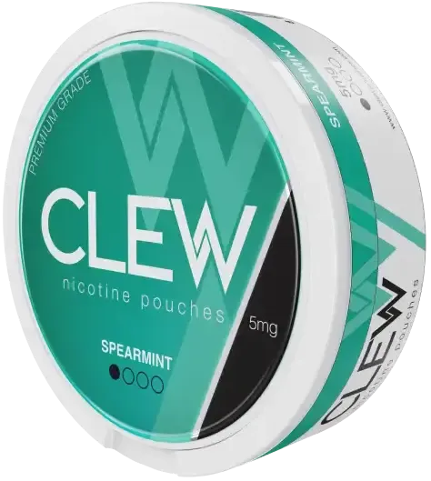 Clew Spearmint 5mg-Nicotine Pouches-SnusBox