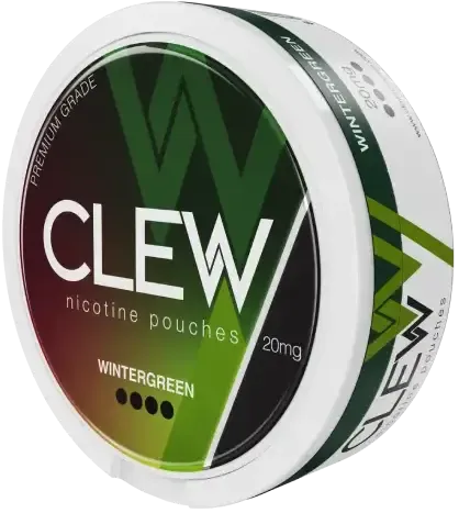 Clew Wintergreen 20mg-Nicotine Pouches-SnusBox