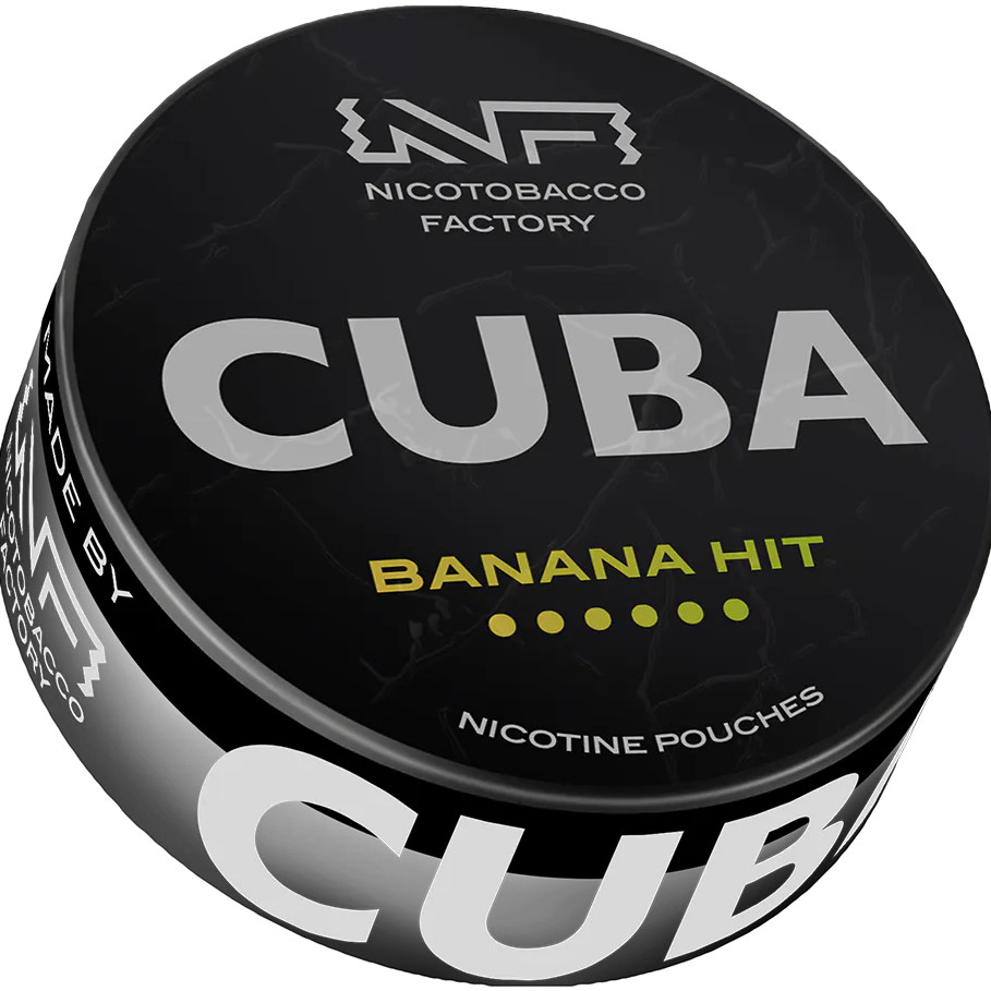 Cuba Black Banana Hit-Nicotine Pouches-SnusBox
