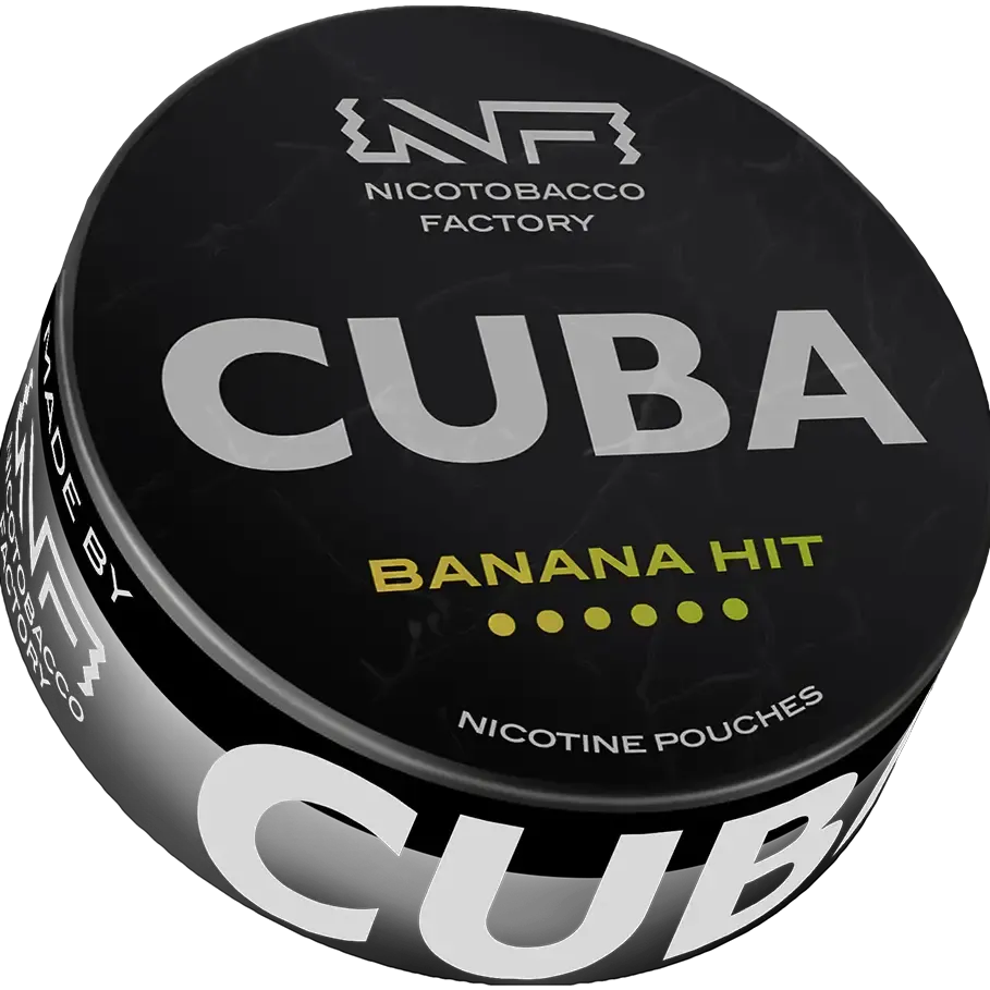 Cuba Black Banana Hit-Nicotine Pouches-SnusBox