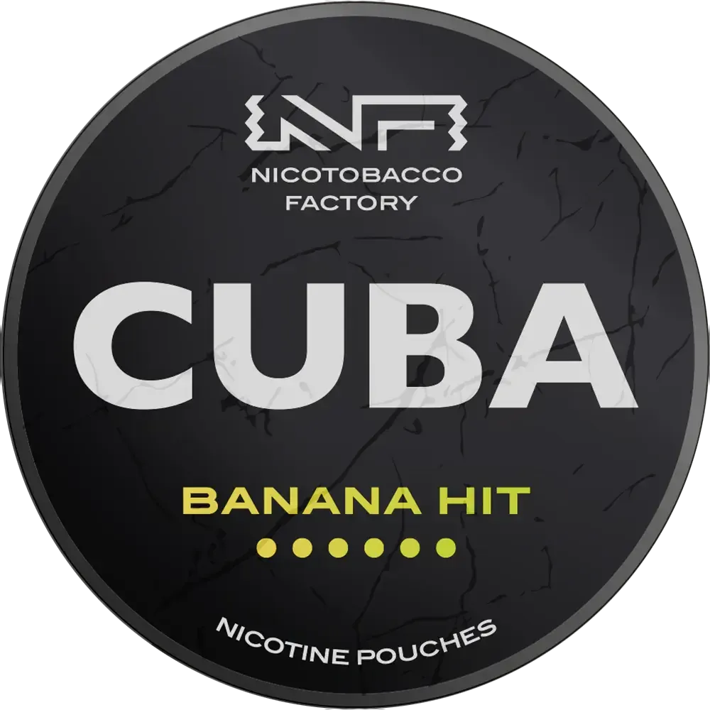 Cuba Black Banana Hit-Nicotine Pouches-SnusBox
