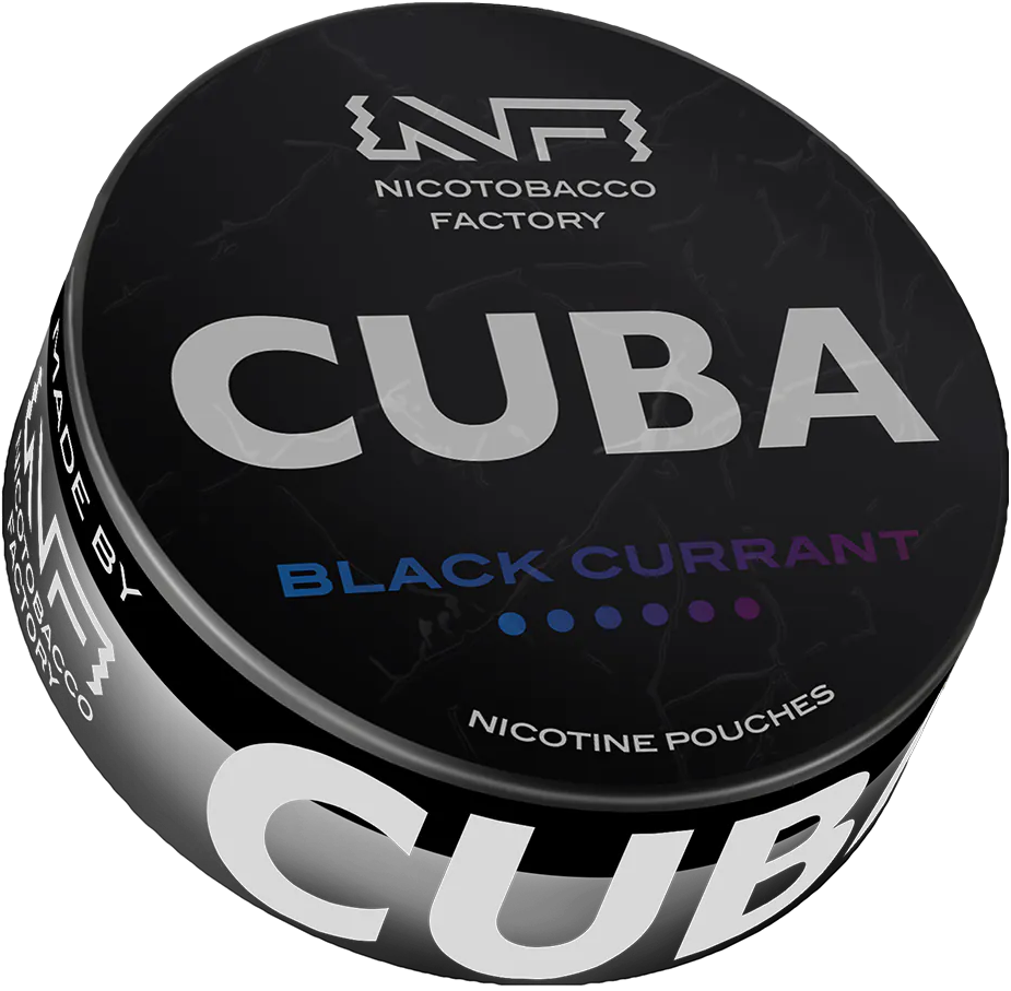 Cuba Black Black Currant-Nicotine Pouches-SnusBox
