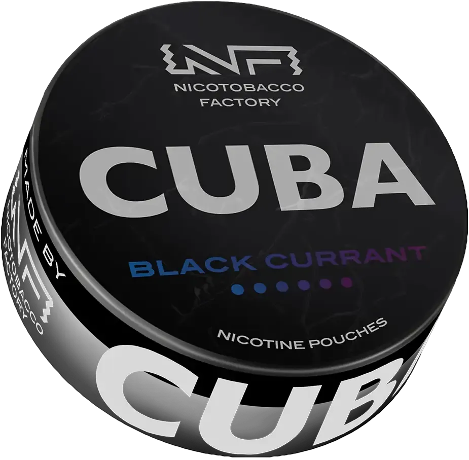 Cuba Black Black Currant-Nicotine Pouches-SnusBox