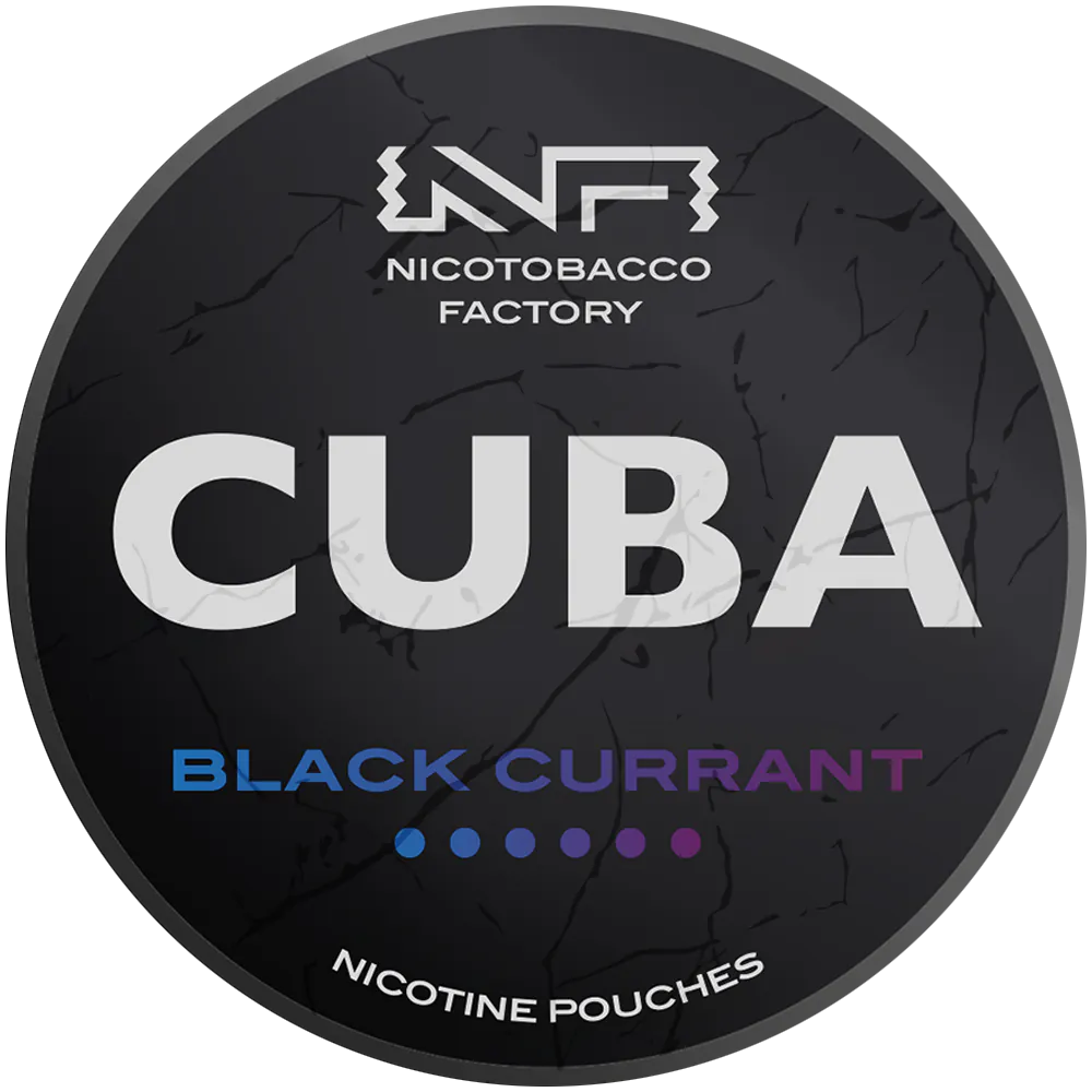 Cuba Black Black Currant-Nicotine Pouches-SnusBox