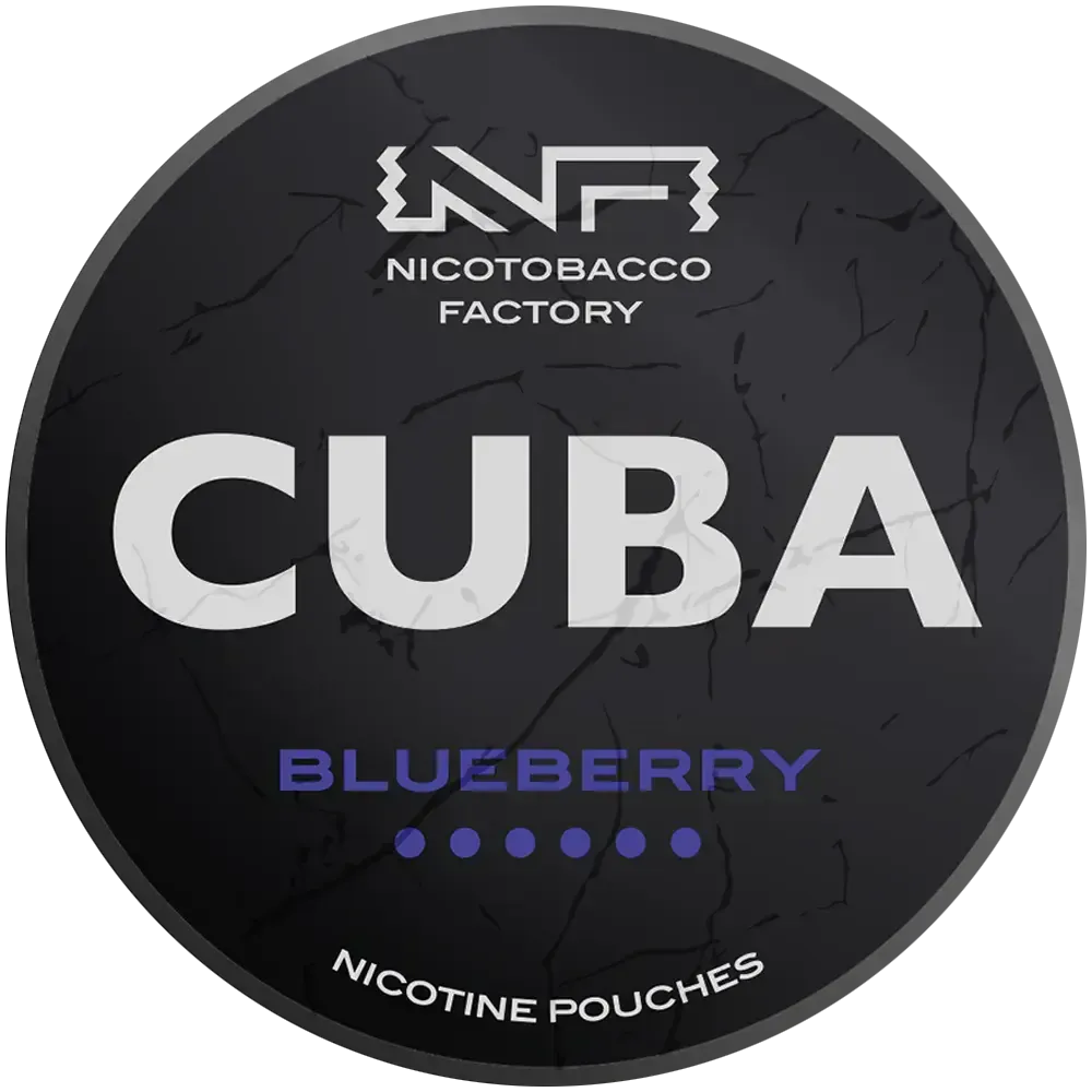Cuba Black Blueberry-Nicotine Pouches-SnusBox