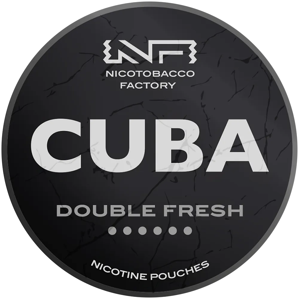 Cuba Black Double Fresh-Nicotine Pouches-SnusBox