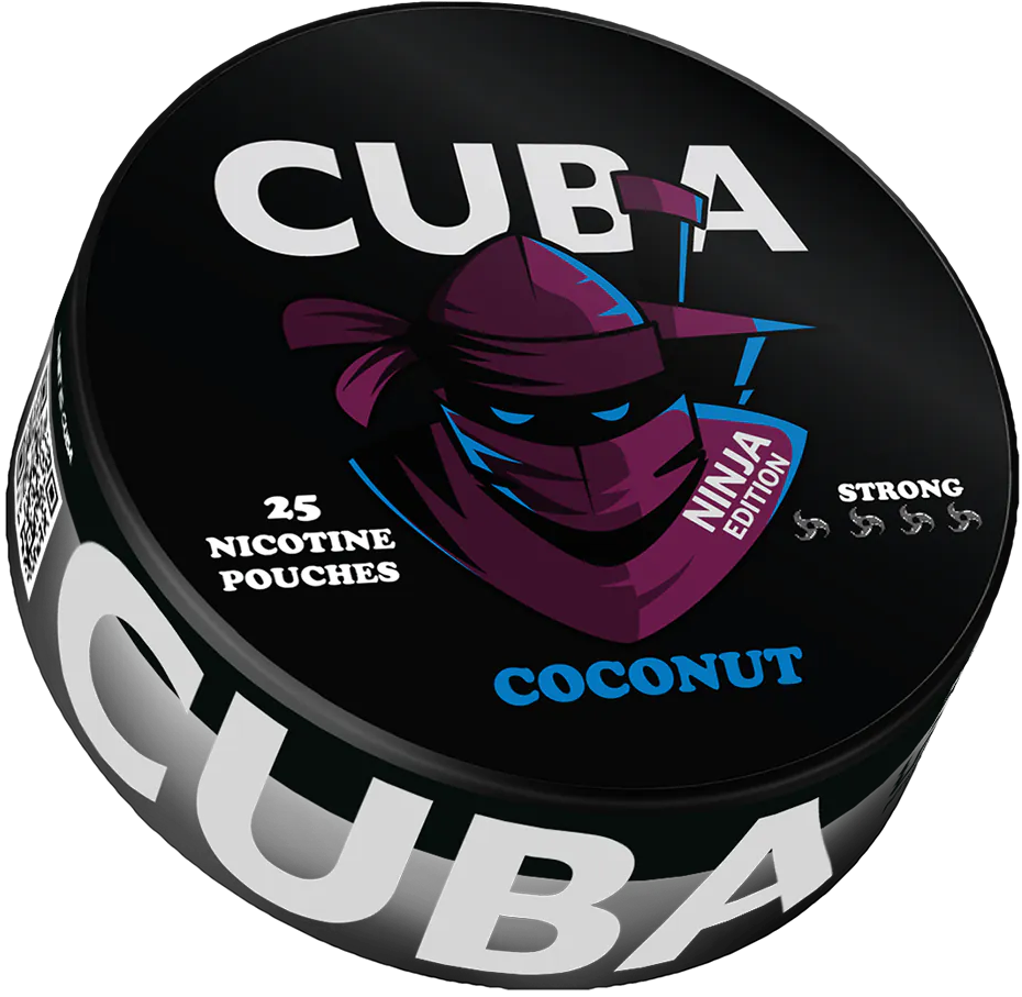 Cuba Ninja Coconut-Nicotine Pouches-SnusBox