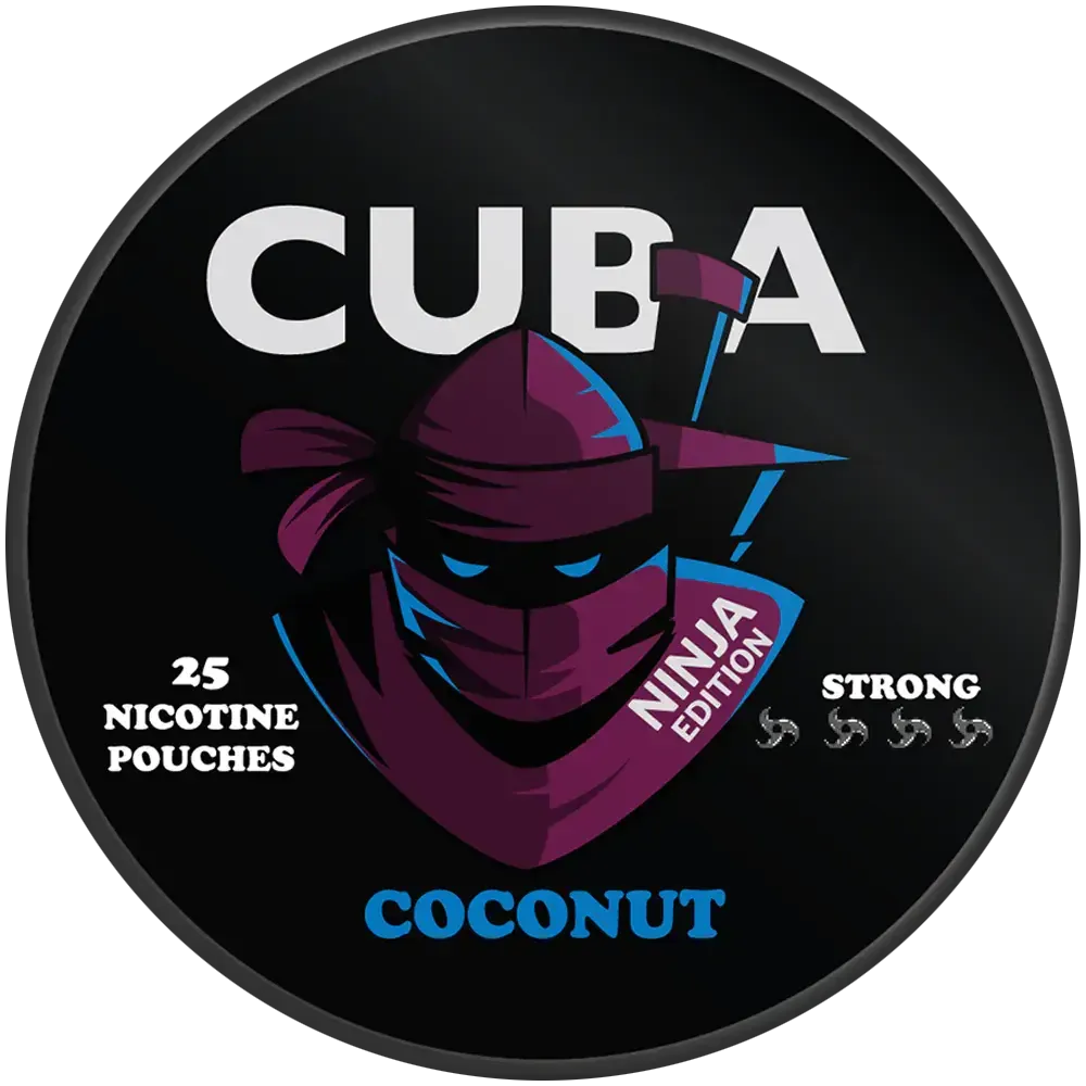 Cuba Ninja Coconut-Nicotine Pouches-SnusBox