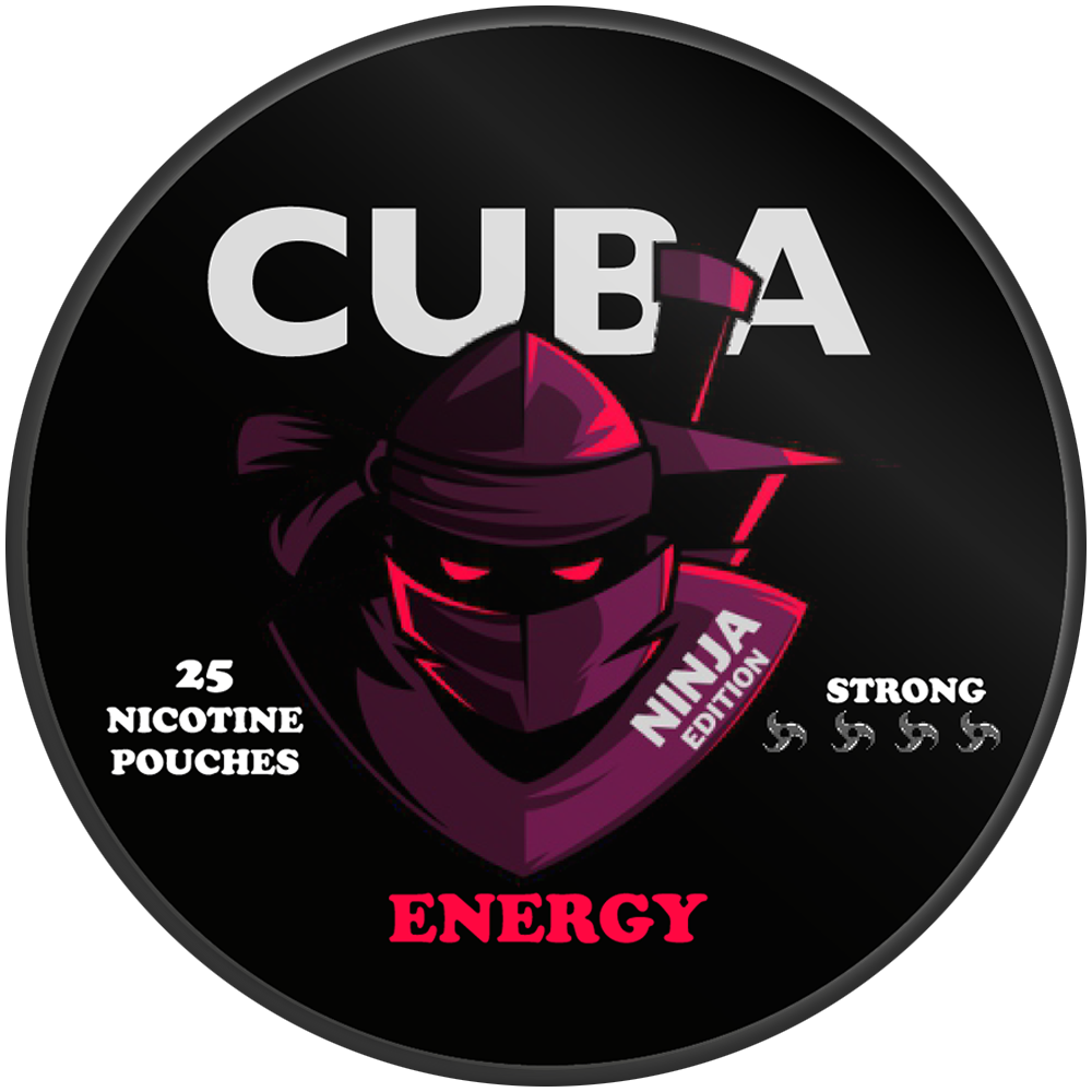 Cuba Ninja Energy-Nicotine Pouches-SnusBox
