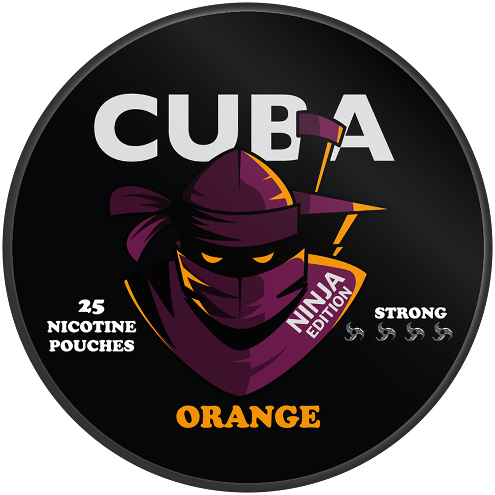 Cuba Ninja Orange-Nicotine Pouches-SnusBox