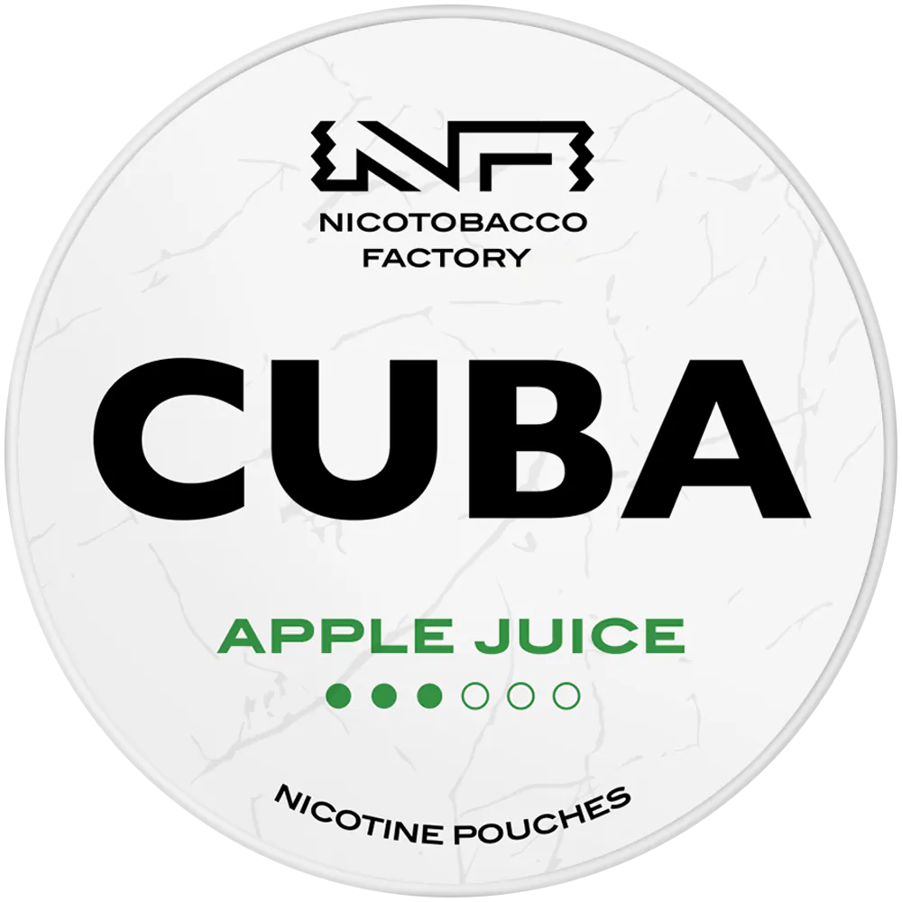 Cuba White Apple Juice-Nicotine Pouches-SnusBox