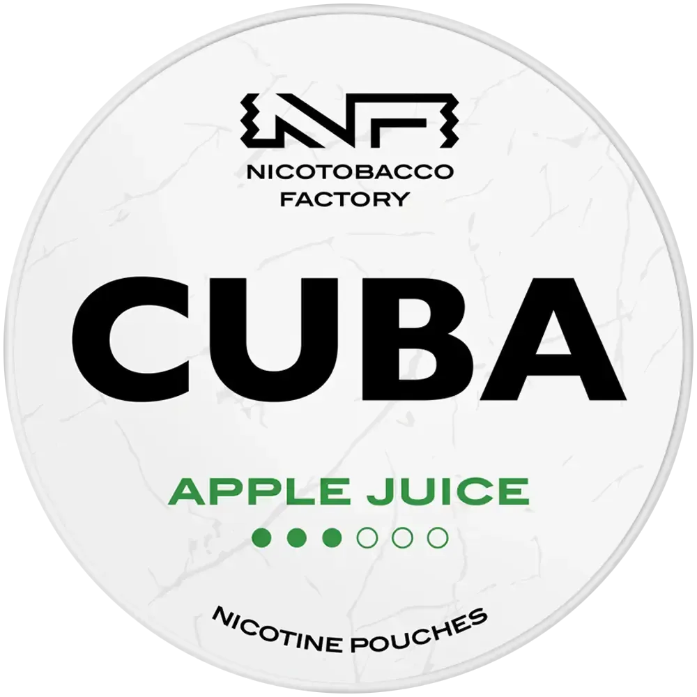 Cuba White Apple Juice-Nicotine Pouches-SnusBox