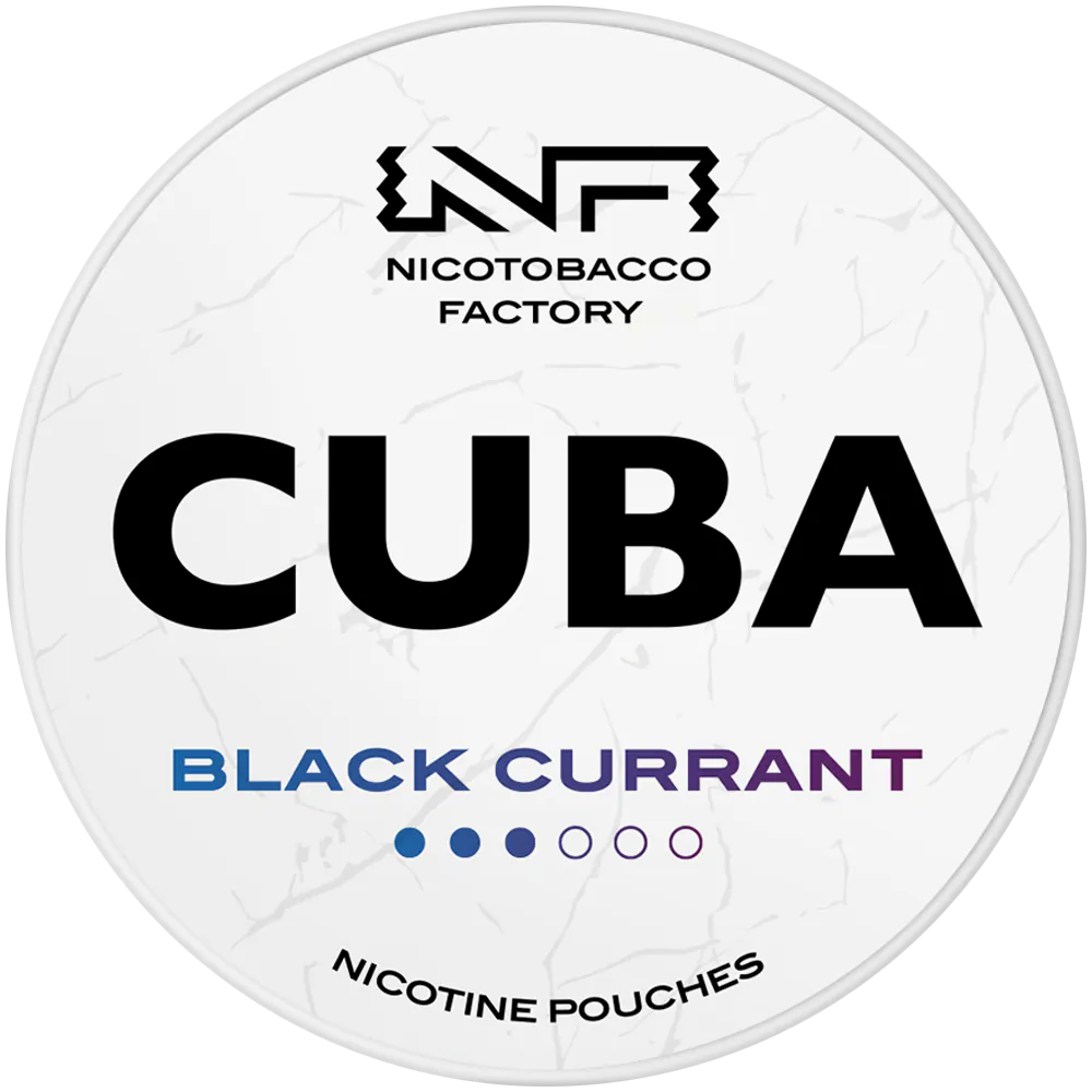 Cuba White Black Currant-Nicotine Pouches-SnusBox
