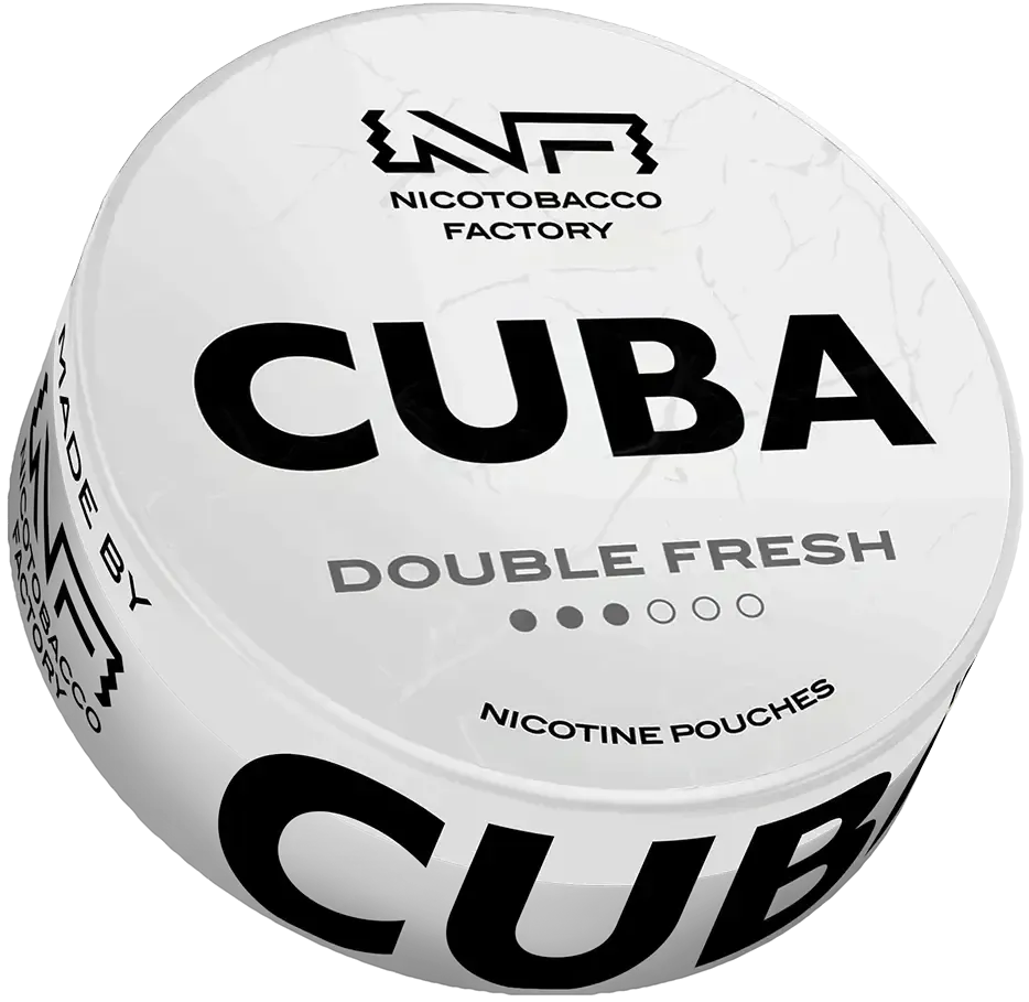 Cuba White Double Fresh-Nicotine Pouches-SnusBox
