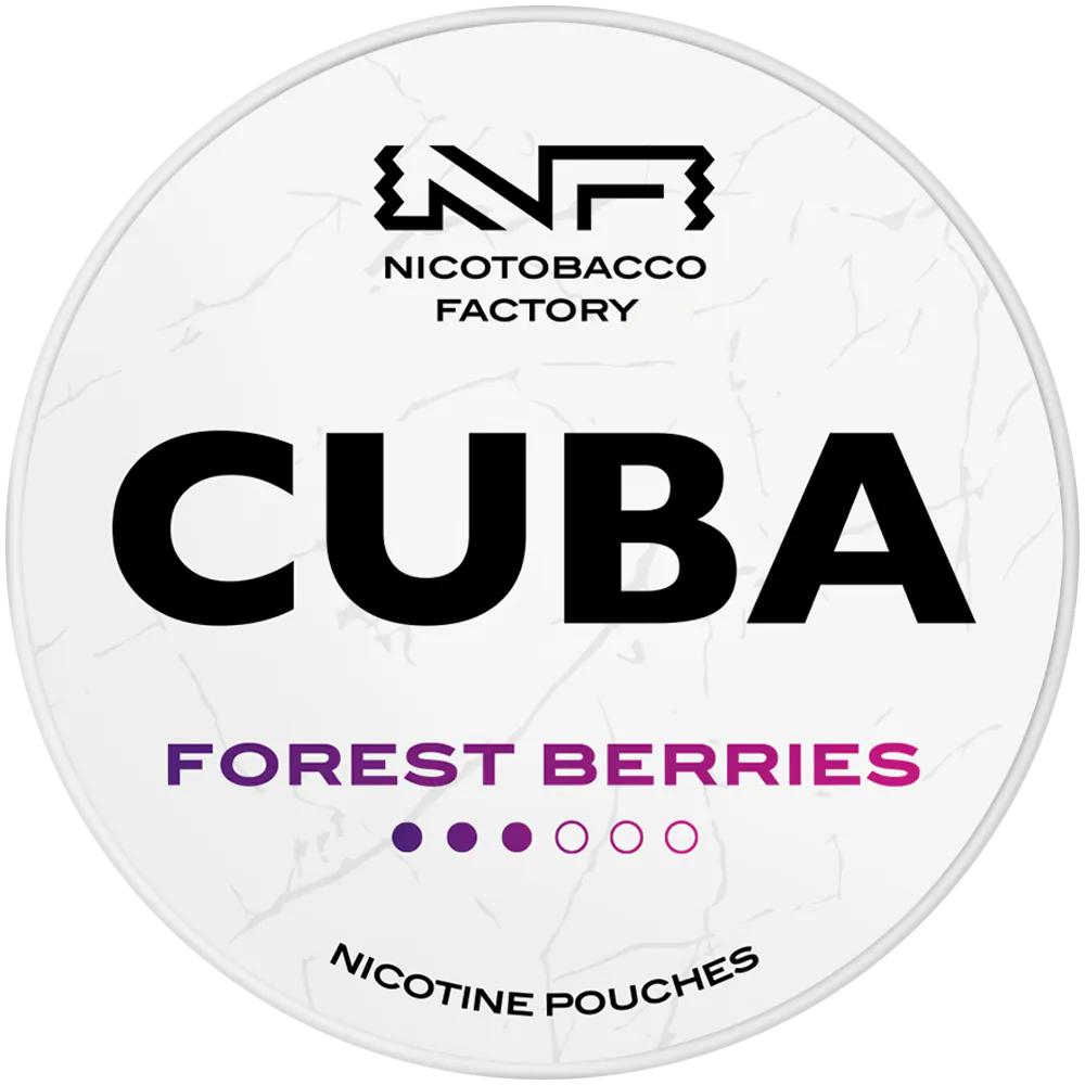 Cuba White Forest Berries-Nicotine Pouches-SnusBox
