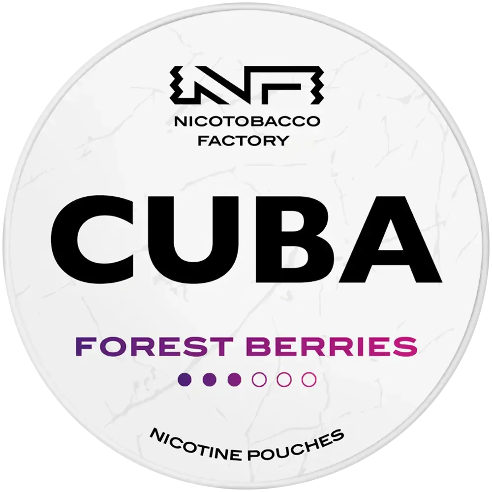 Cuba White Forest Berries-Nicotine Pouches-SnusBox