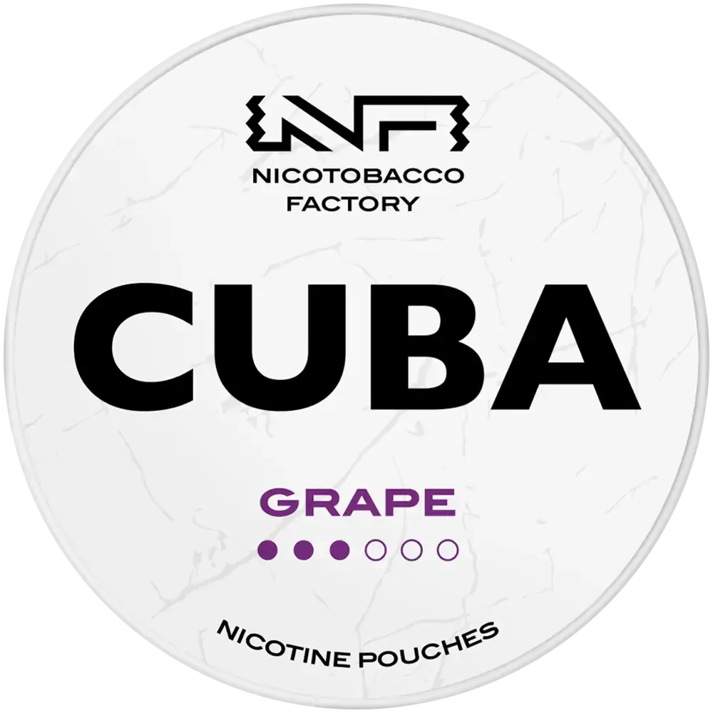 Cuba White Grape-Nicotine Pouches-SnusBox
