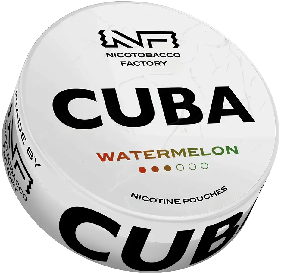 Cuba White Watermelon-Nicotine Pouches-SnusBox