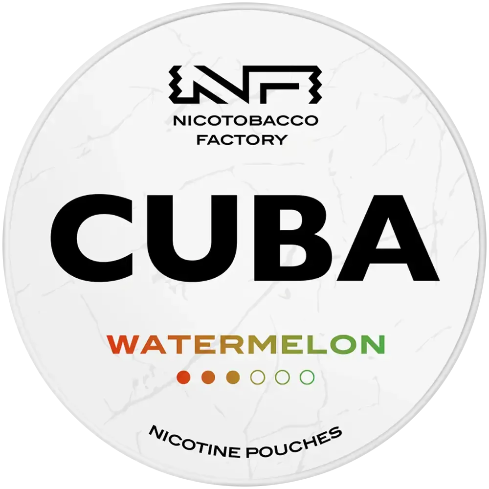 Cuba White Watermelon-Nicotine Pouches-SnusBox