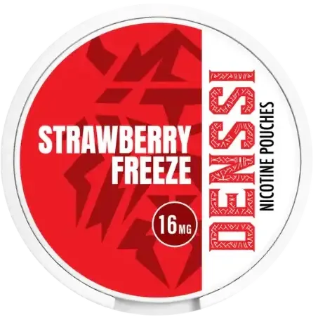 Denssi Strawberry Freeze-Nicotine Pouches-SnusBox