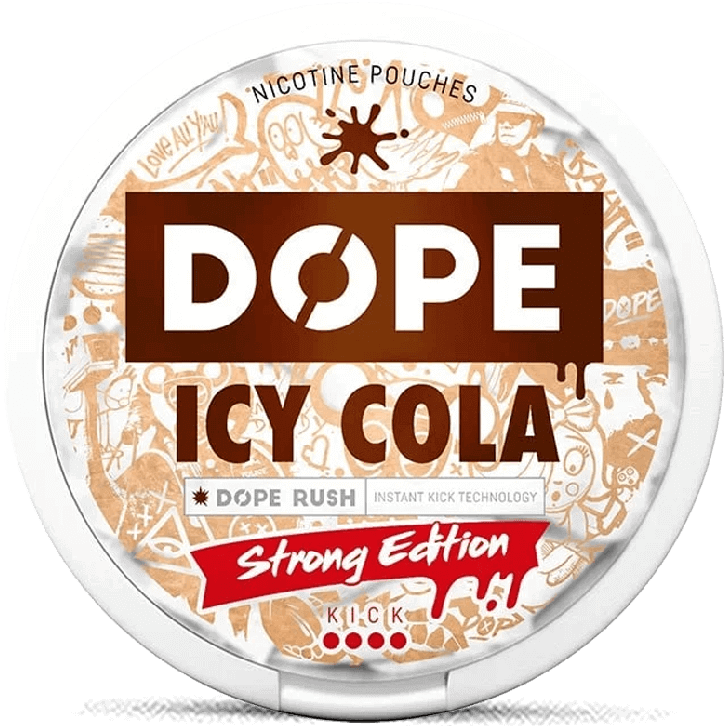 DOPE Icy Cola Strong – Snusbox