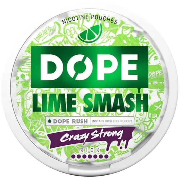 DOPE Lime Smash Crazy Strong – Snusbox