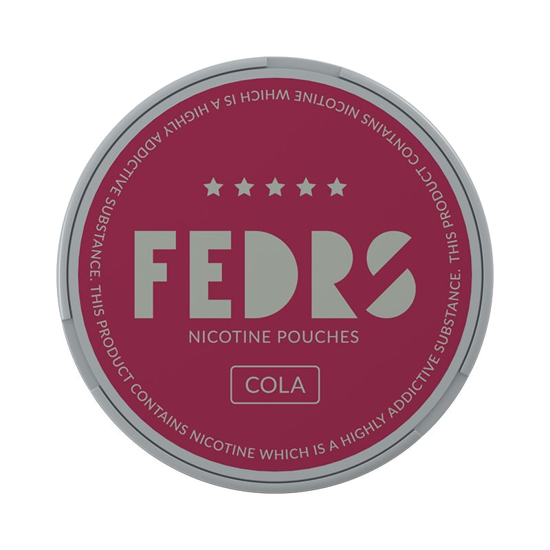 FEDRS ONLY Cola-Nicotine Pouches-Snusbox