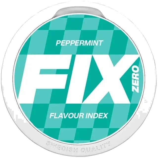 FIX Zero Peppermint-Nicotine Free-SnusBox