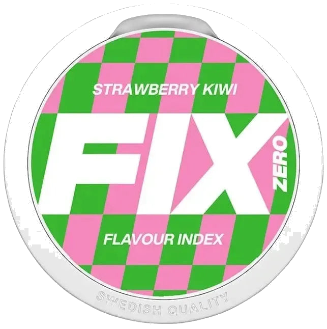 FIX Zero Strawberry Kiwi-Nicotine Free-SnusBox