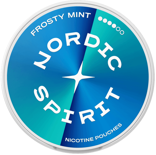 Nordic Spirit Frosty Mint X-Strong-Nicotine Pouches-Snusbox