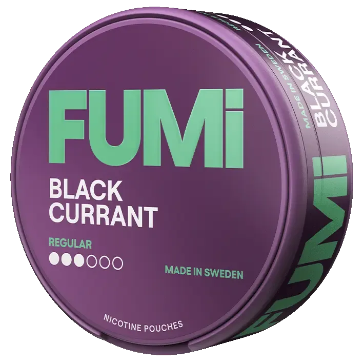 FUMI Blackcurrant Regular-Nicotine Pouches-SnusBox