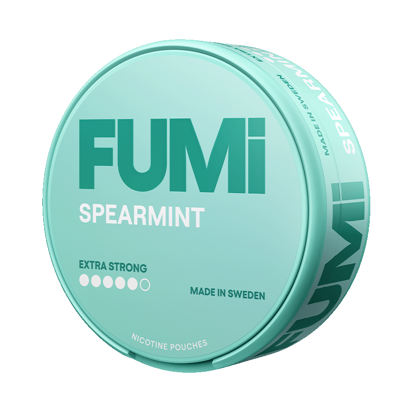 FUMI Spearmint Extra Strong-Nicotine Pouches-SnusBox