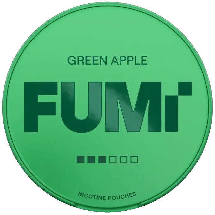 FUMI Tangy Apple Strong-Nicotine Pouches-SnusBox