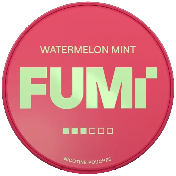FUMi Watermelon Mint Strong-Nicotine Pouches-SnusBox