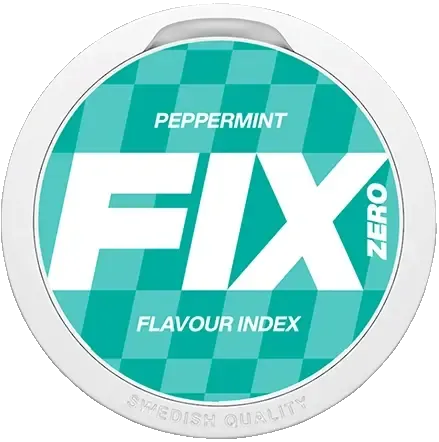 Fix Zero Peppermint – Snusbox