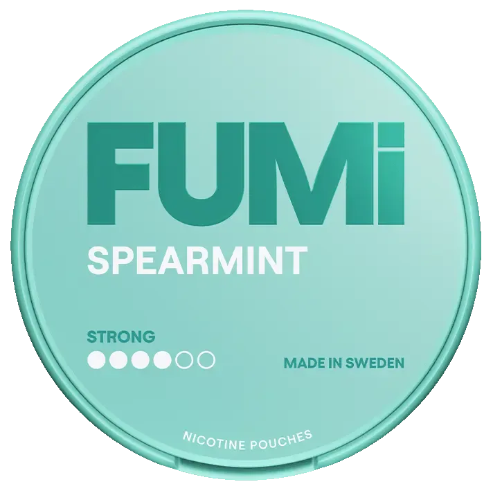 Fumi Spearmint Strong-Nicotine Pouches-SnusBox