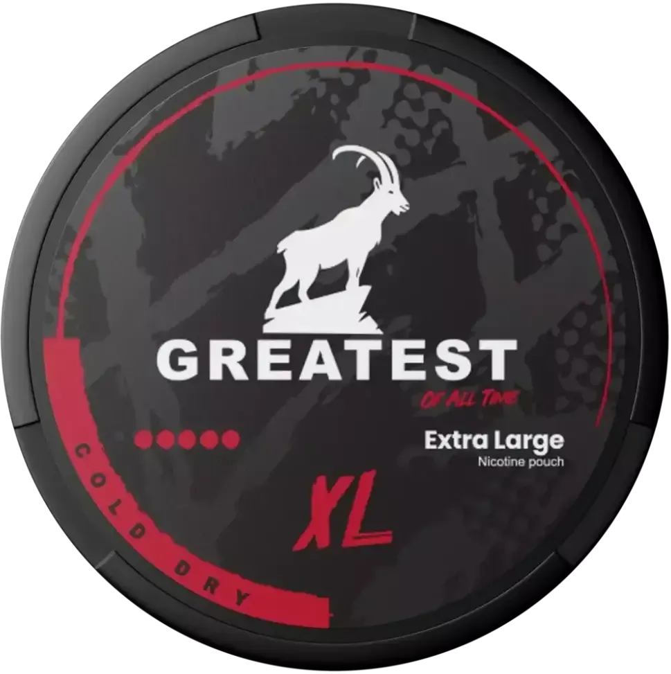 Greatest XL Cold Dry 16mg-Nicotine Pouches-SnusBox