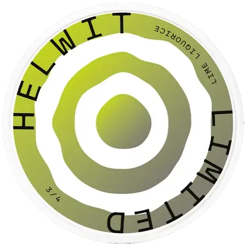 Helwit Lime Liquorice Limited Edition-Nicotine Pouches-SnusBox