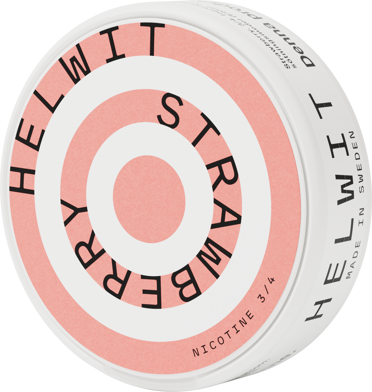 Helwit Strawberry-Nicotine Pouches-SnusBox